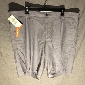NWT Gray Dockers Supreme Flex Smart Series Ultimate Shorts Mens Size 42
